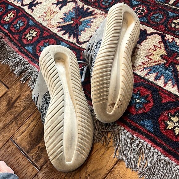 Adidas Tubular BA7100 8 Running Shoe Primeknit Snake Skin Gray Suede - Picture 10 of 10